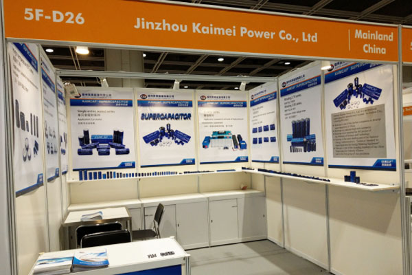 supercapacitor manufacturer Kamcap at 2019 Electronics Fair