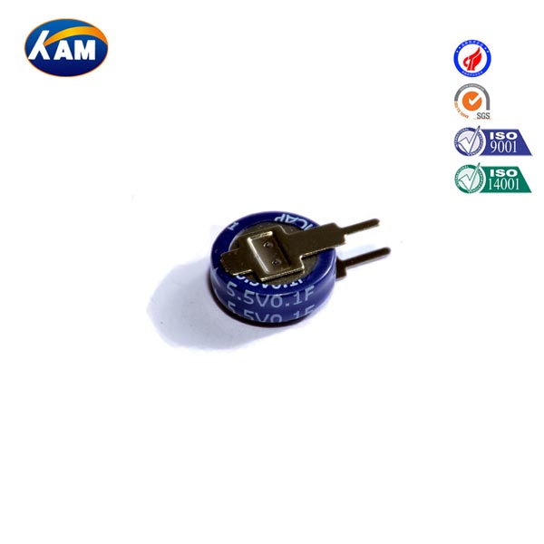 Type V 1 farad 5.5 volt capacitor