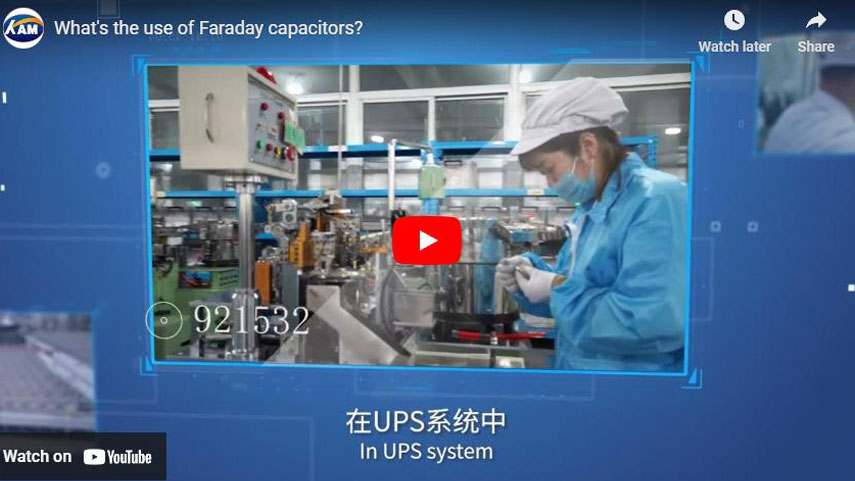 What's the use of Faraday capacitors?