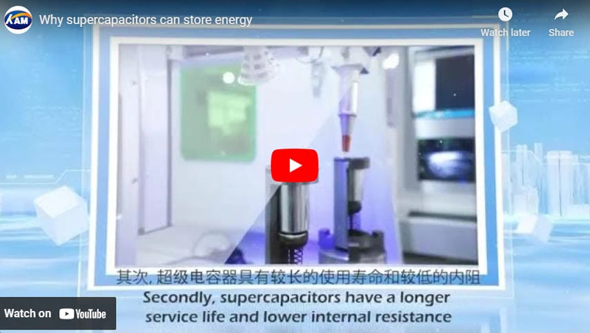 Why supercapacitors can store energy